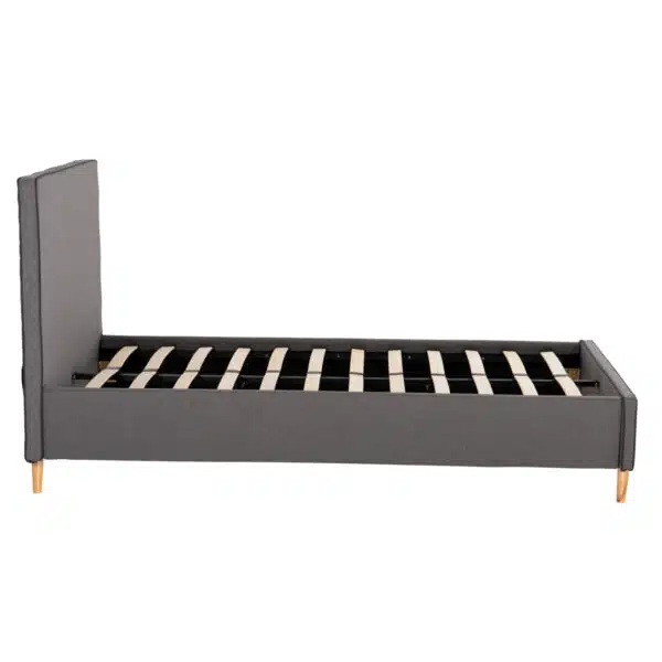 ΚΡΕΒΑΤΙ ΜΕ ΣΤΡΩΜΑ MAYLIN HM21281.03 ΓΚΡΙ ΥΦΑΣΜΑ--ΓΙΑ 120x200εκ - Image 5