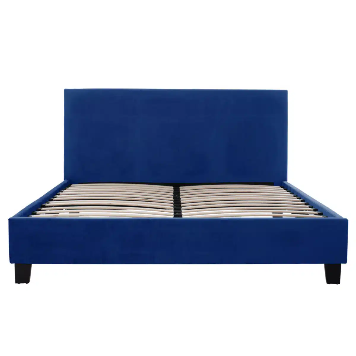 ΚΡΕΒΑΤΙ ΜΕ ΣΤΡΩΜΑ BECCA HM21283.07 ΜΠΛΕ ΒΕΛΟΥΔΟ--ΓΙΑ 150x200εκ - Image 4