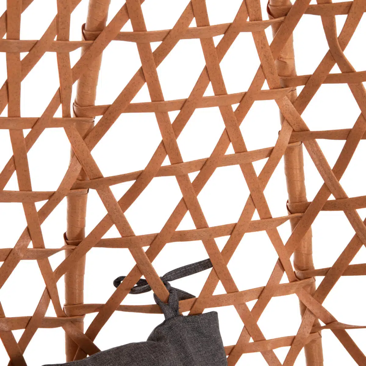 ΚΡΕΜΑΣΤΗ ΦΩΛΙΑ NESTA HM6468.05 ΜΑΥΡΟ ΜΕΤΑΛΛΟ--ΚΑΦΕ P.E.RATTAN 100x100x190Υεκ. - Image 10