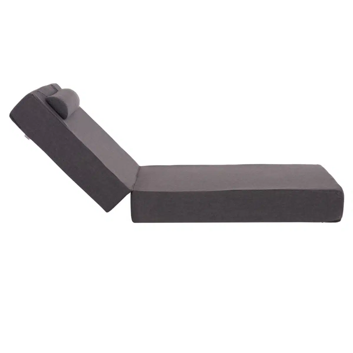 ΜΑΞΙΛΑΡΙ ΞΑΠΛΩΣΤΡΑΣ KIHEI HM21094.03 OLEFIN ΣΚΟΥΡΟ ΓΚΡΙ ΜΕ FOAM 198x70x20Υεκ - Image 3