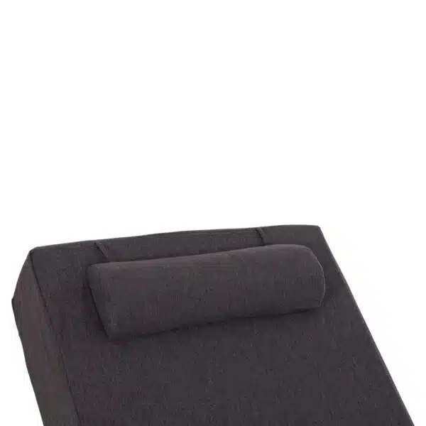ΜΑΞΙΛΑΡΙ ΞΑΠΛΩΣΤΡΑΣ KIHEI HM21094.03 OLEFIN ΣΚΟΥΡΟ ΓΚΡΙ ΜΕ FOAM 198x70x20Υεκ - Image 6