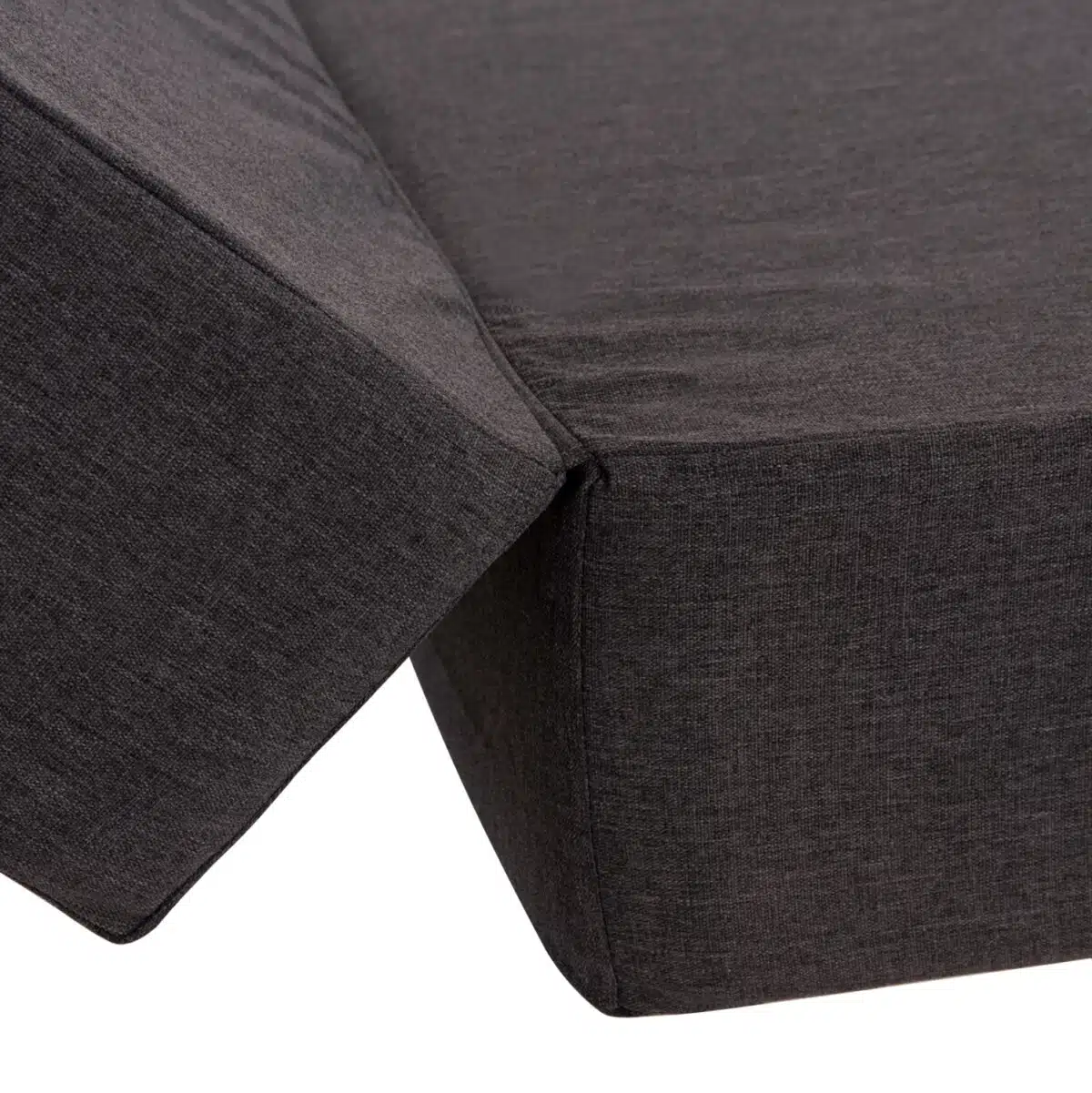 ΜΑΞΙΛΑΡΙ ΞΑΠΛΩΣΤΡΑΣ KIHEI HM21094.03 OLEFIN ΣΚΟΥΡΟ ΓΚΡΙ ΜΕ FOAM 198x70x20Υεκ - Image 7