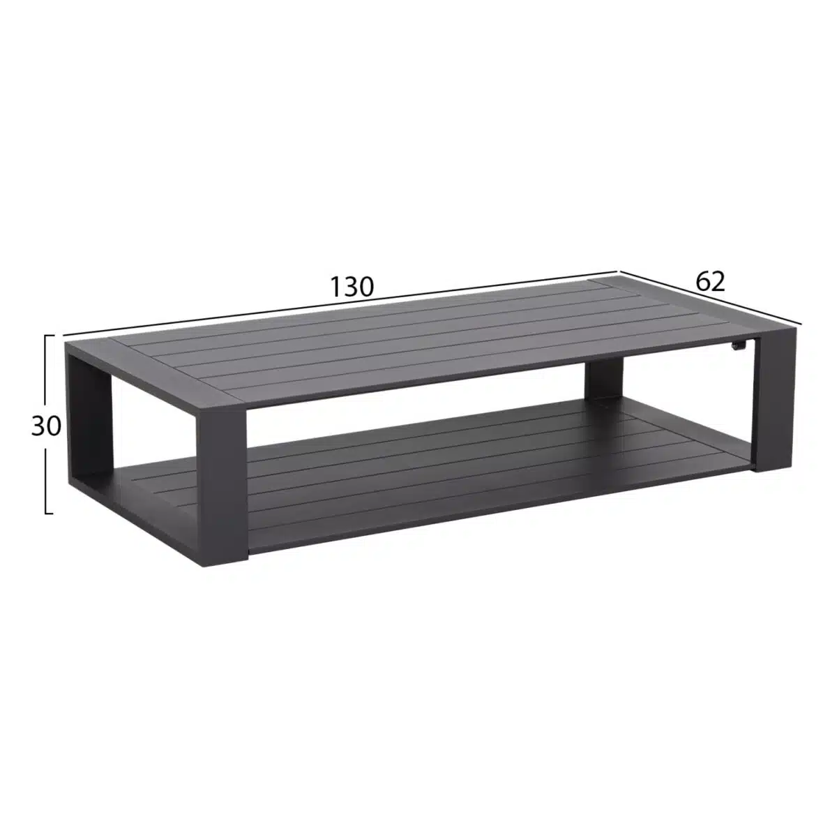 ΣΕΤ ΣΑΛΟΝΙ 4ΤΜΧ LAITH HM6551.01 ΑΛΟΥΜΙΝΙΟ & ΜΑΞΙΛΑΡΙΑ ΓΚΡΙ - Image 4