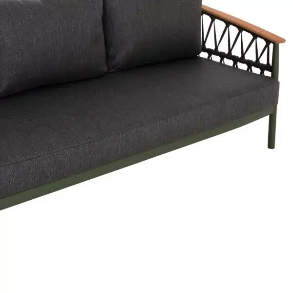 ΣΕΤ ΣΑΛΟΝΙ 5ΤΜΧ STREAM HM6426.07 ΠΡΑΣΙΝΟ ΑΛΟΥΜΙΝΙΟ-ΑΝΘΡΑΚΙ ΣΧΟΙΝΙ-OLEFIN - Image 8