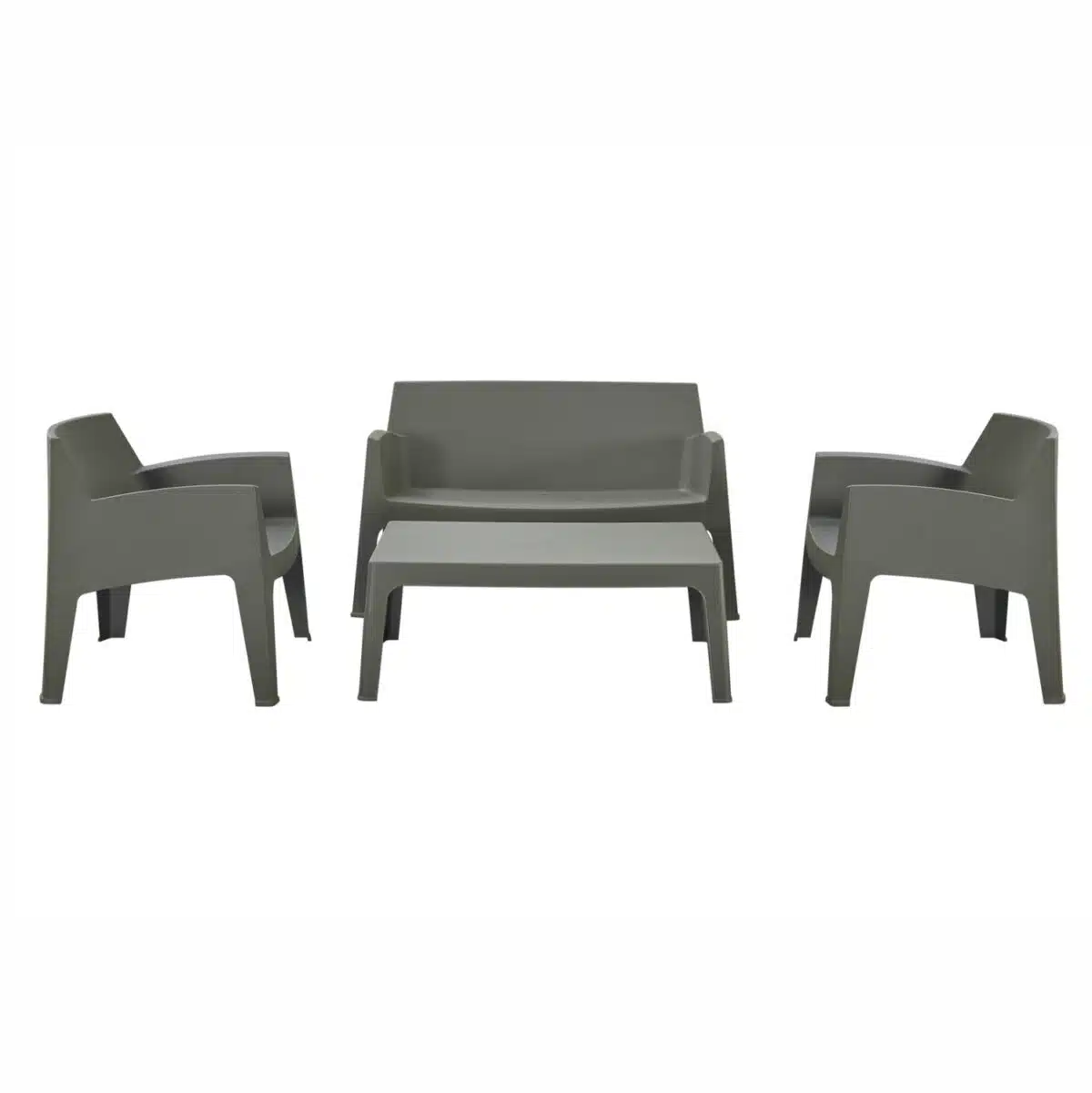ΣΕΤ ΣΑΛΟΝΙ ΕΞ.ΧΩΡΟΥ 4ΤΜΧ SLEEK HM21268.05 DARK OLIVE GREEN ΠΟΛΥΠΡΟΠΥΛΕΝΙΟ - Image 5