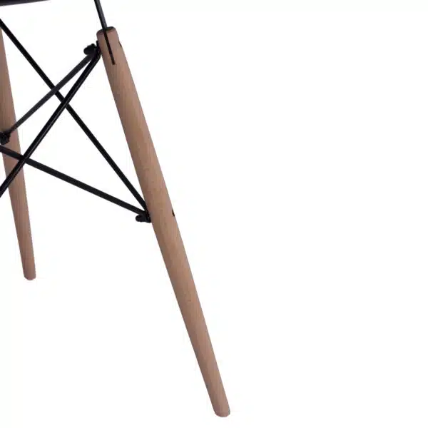 ΣΕΤ ΤΡΑΠΕΖΑΡΙΑΣ 3ΤΜΧ TWIST HM21371 ΣΤΡΟΓΓΥΛΟ ΤΡΑΠΕΖΙ Φ60 & 2 ΚΑΡΕΚΛΕΣ ΣΕ ΜΑΥΡΟ - Image 6