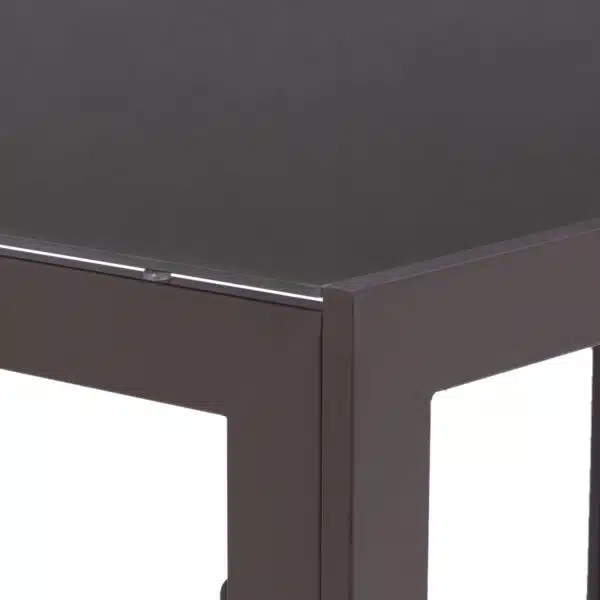 ΣΕΤ ΤΡΑΠΕΖΑΡΙΑΣ 5ΤΜΧ ΕΞΩΤ.ΧΩΡΟΥ LEOFER HM21009 ΤΡΑΠΕΖΙ & 4 ΠΟΛΥΘΡΟΝΕΣ--ΚΑΦΕ - Image 9