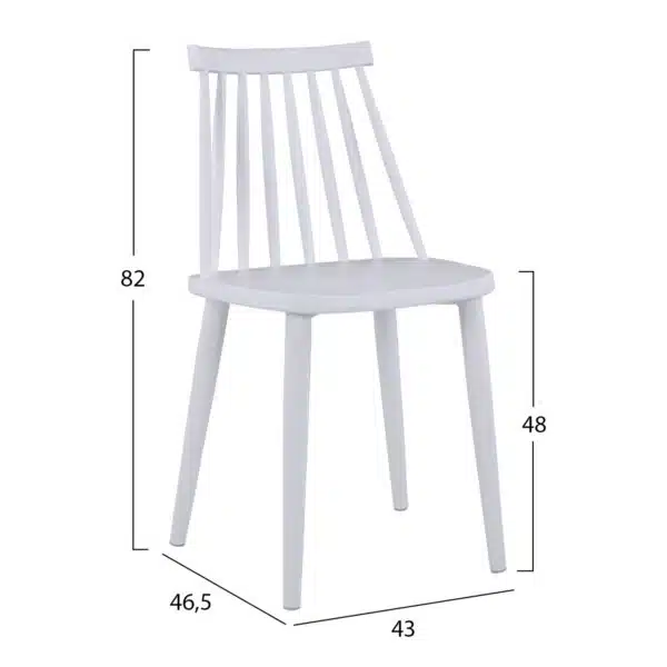 ΣΕΤ ΤΡΑΠΕΖΑΡΙΑΣ 5ΤΜΧ OFIRA HM10634 MDF TOP ΣΕ SONAMA--ΛΕΥΚΕΣ ΚΑΡΕΚΛΕΣ - Image 3