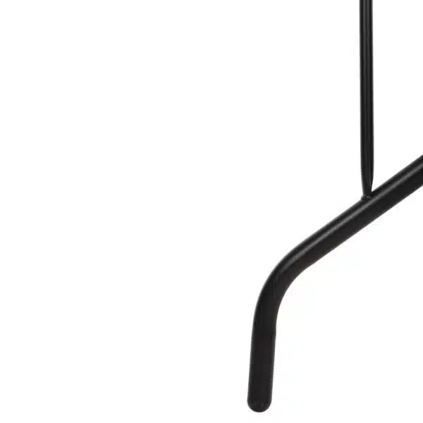ΣΕΤ ΤΡΑΠΕΖΑΡΙΑΣ 5ΤΜΧ ADAM HM10727.03 ΚΑΡΕΚΛΕΣ ΜΕΤΑΛΛΙΚΕΣ & ΤΡΑΠΕΖΙ 120x70εκ ΜΑΥΡΟ - Image 6