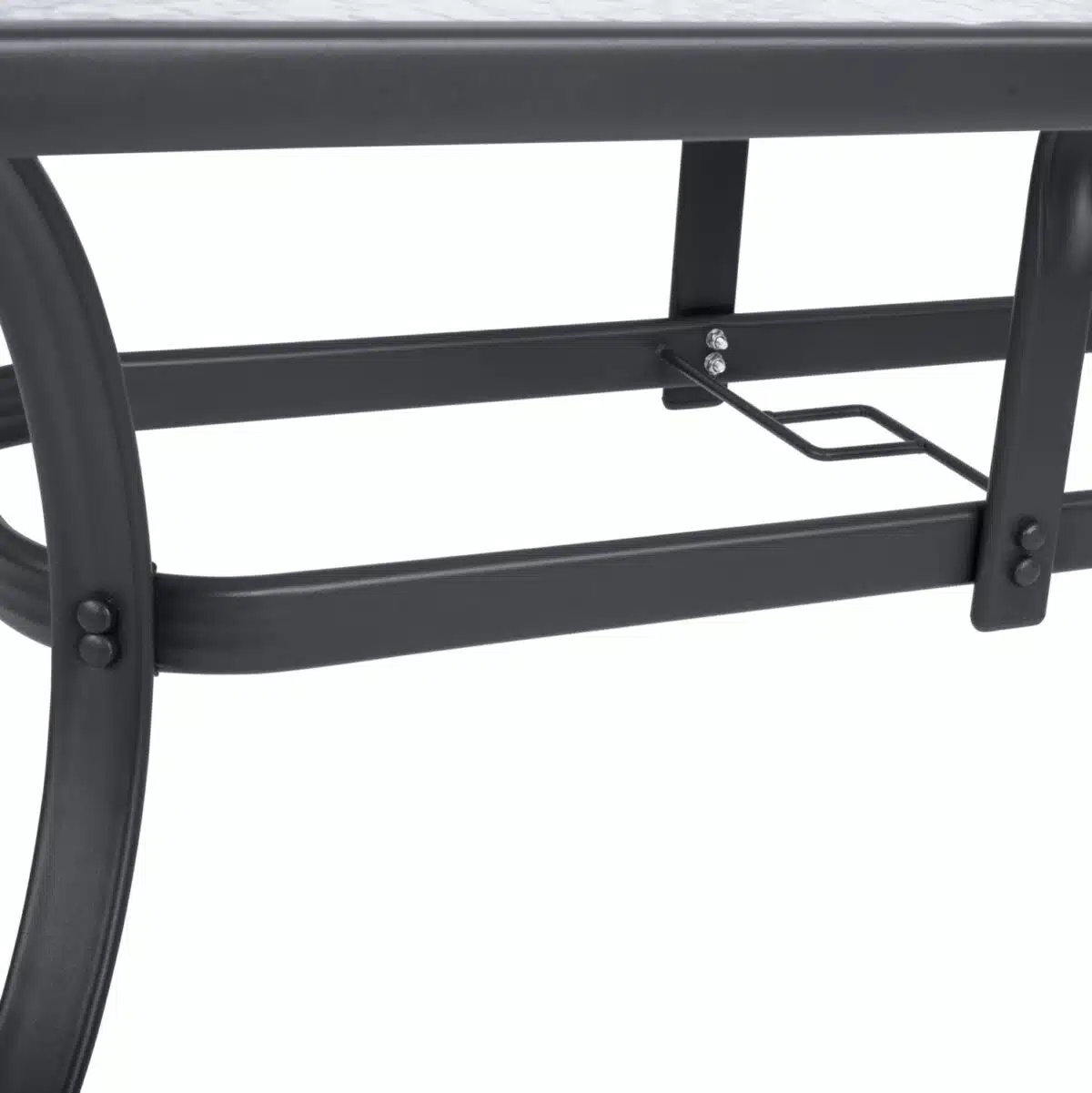 ΣΕΤ ΤΡΑΠΕΖΑΡΙΑΣ 5ΤΜΧ BRUNO HM10729.01 ΚΑΡΕΚΛΕΣ ΜΕΤΑΛΛΙΚΕΣ & ΤΡΑΠΕΖΙ 140x80εκ ΓΚΡΙ - Image 5