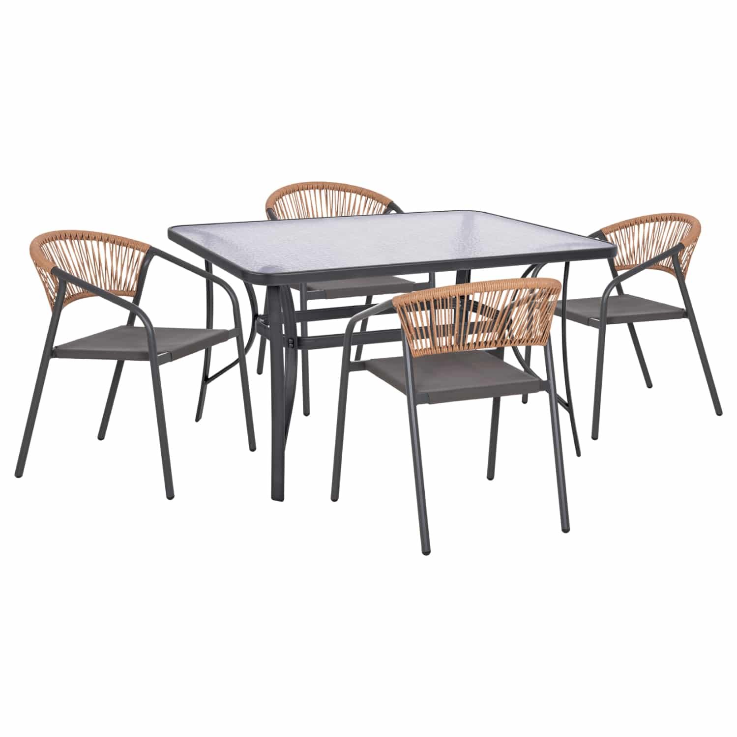 ΣΕΤ ΤΡΑΠΕΖΑΡΙΑΣ 5ΤΜΧ BRUNO HM10860.01 ΚΑΡΕΚΛΕΣ ΜΕΤΑΛΛΙΚΕΣ & ΤΡΑΠΕΖΙ 140x80εκ ΓΚΡΙ ΣΕΤ ΤΡΑΠΕΖΑΡΙΑΣ 5ΤΜΧ BRUNO HM10860.01 ΚΑΡΕΚΛΕΣ ΜΕΤΑΛΛΙΚΕΣ & ΤΡΑΠΕΖΙ 140x80εκ ΓΚΡΙ