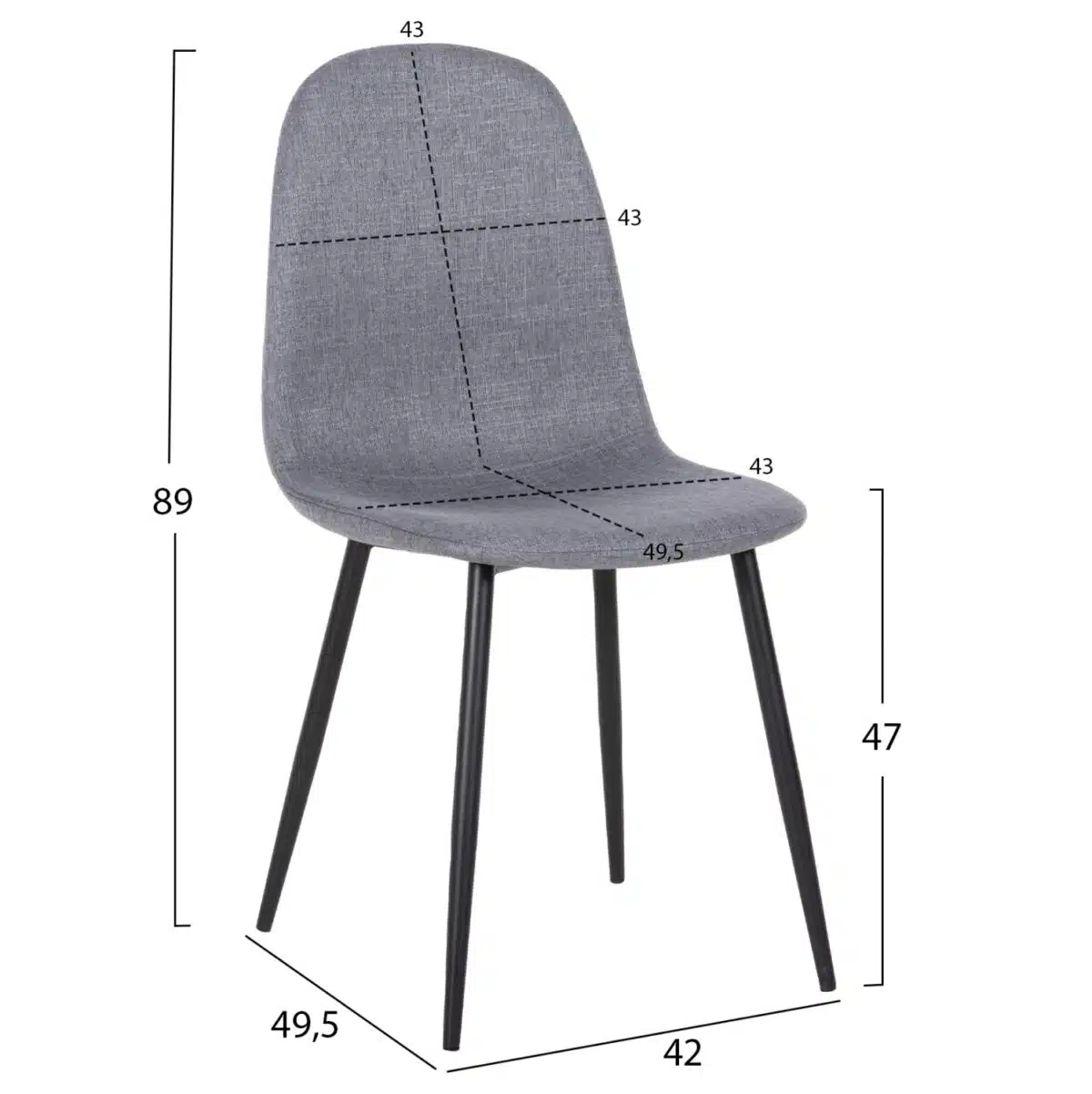 ΣΕΤ ΤΡΑΠΕΖΑΡΙΑΣ 5ΤΜΧ RAVEN HM21068.03 ΚΕΡΑΜΙΚΟ TOP ΓΚΡΙ ΜΑΡΜΑΡΟ--ΓΚΡΙ ΥΦΑΣΜΑ - Image 3
