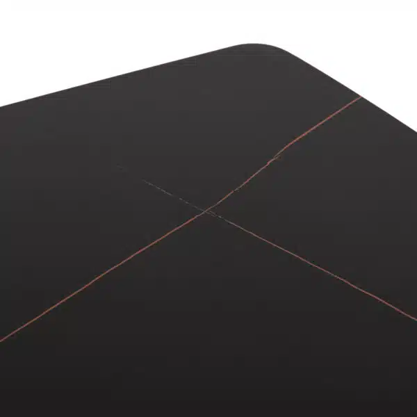 ΣΕΤ ΤΡΑΠΕΖΑΡΙΑΣ 5ΤΜΧ RAVEN HM21069.02 ΚΕΡΑΜΙΚΟ TOP ΜΑΥΡΟ ΜΑΡΜΑΡΟ & 4 ΚΑΡΕΚΛΕΣ - Image 5