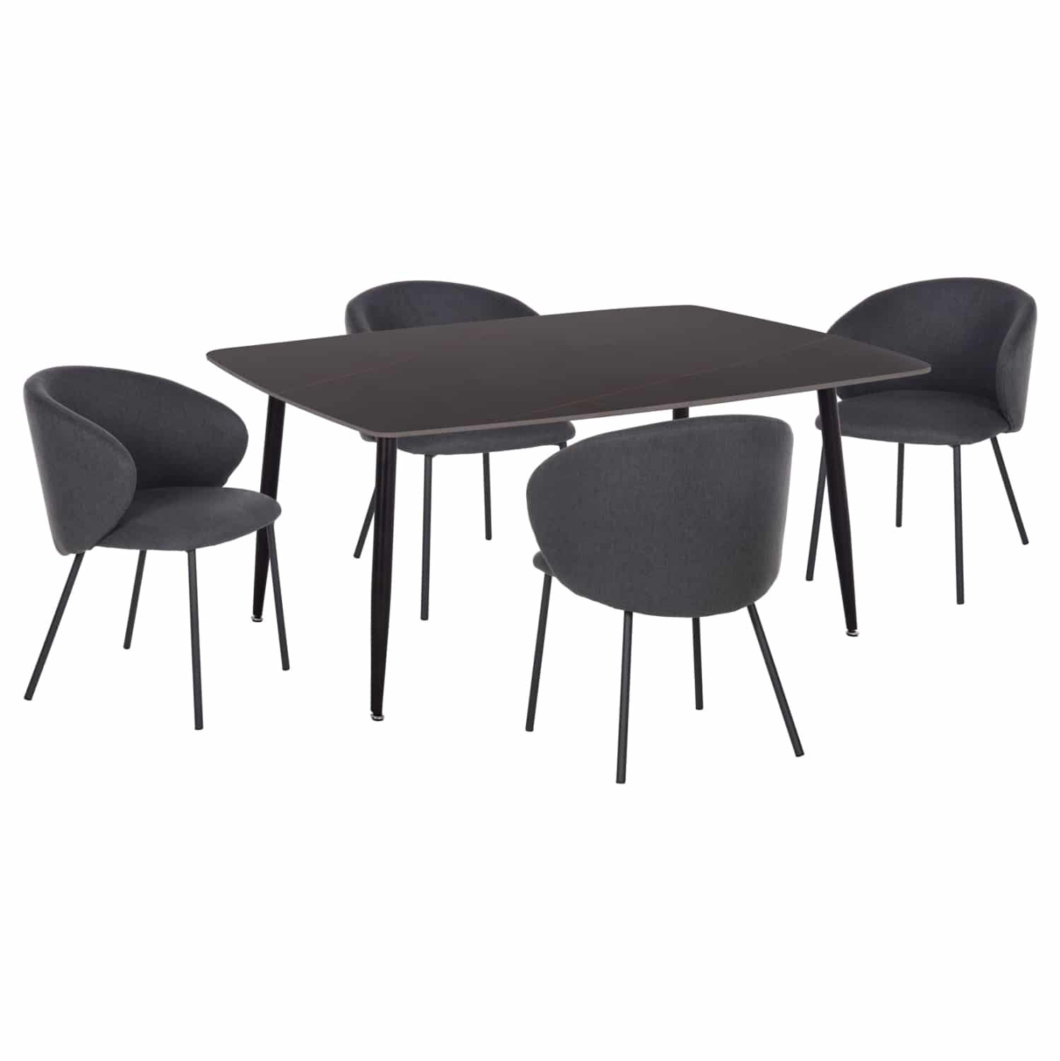 ΣΕΤ ΤΡΑΠΕΖΑΡΙΑΣ 5ΤΜΧ RAVEN HM21069.02 ΚΕΡΑΜΙΚΟ TOP ΜΑΥΡΟ ΜΑΡΜΑΡΟ & 4 ΚΑΡΕΚΛΕΣ ΣΕΤ ΤΡΑΠΕΖΑΡΙΑΣ 5ΤΜΧ RAVEN HM21069.02 ΚΕΡΑΜΙΚΟ TOP ΜΑΥΡΟ ΜΑΡΜΑΡΟ & 4 ΚΑΡΕΚΛΕΣ