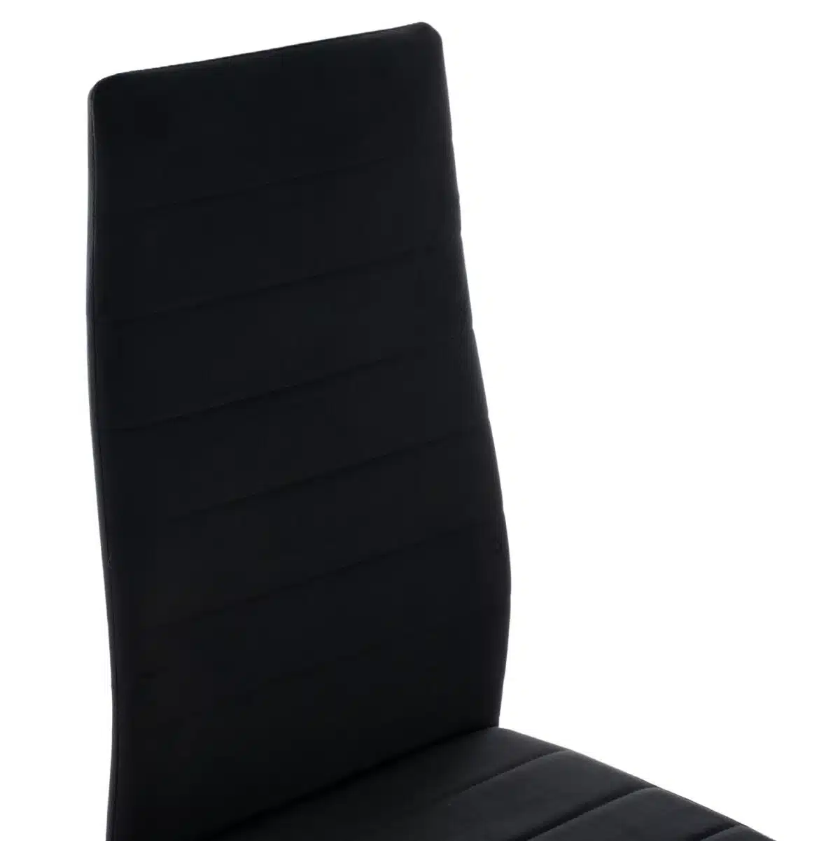 ΣΕΤ ΤΡΑΠΕΖΑΡΙΑΣ 5ΤΜΧ MINIMAL HM21173 MDF TOP ΜΑΥΡΟ-ΒΕΛΟΥΔΟ & ΜΕΤΑΛΛΟ ΜΑΥΡΟ - Image 4