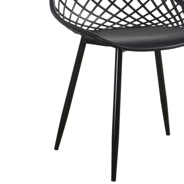 ΣΕΤ ΤΡΑΠΕΖΑΡΙΑΣ 5ΤΜΧ LIO HM21175 MDF TOP & ΠΟΛΥΠΡΟΠΥΛΕΝΙΟ ΣΕ ΜΑΥΡΟ - Image 6