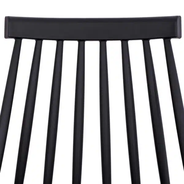 ΣΕΤ ΤΡΑΠΕΖΑΡΙΑΣ 5ΤΜΧ MINIMAL HM21178 MDF TOP ΣΕ ΜΑΥΡΟ-ΣΚΕΛΕΤΟΣ ΣΕ ΦΥΣΙΚΟ ΞΥΛΟΥ - Image 5