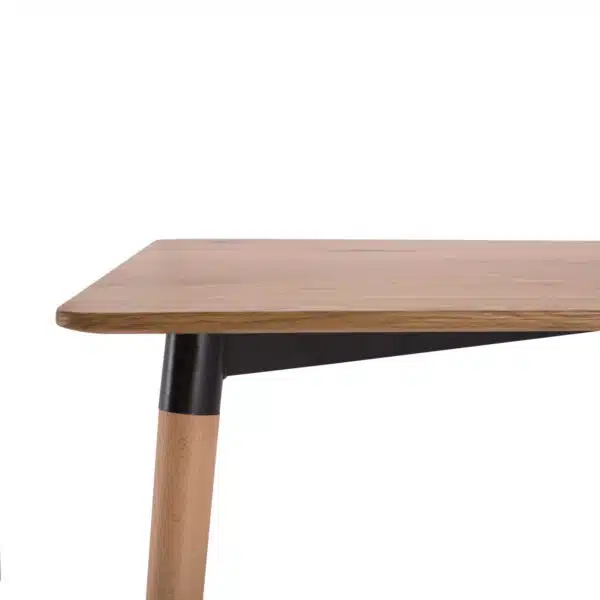 ΣΕΤ ΤΡΑΠΕΖΑΡΙΑΣ 5ΤΜΧ LUCIEN HM21183 MDF TOP & ΞΥΛΟ ΟΞΙΑΣ ΣΕ ΦΥΣΙΚΟ ΧΡΩΜΑ - Image 7