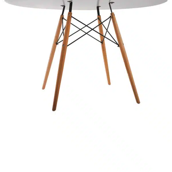 ΣΕΤ ΤΡΑΠΕΖΑΡΙΑΣ 5ΤΜΧ MAGGIE HM21186 MDF TOP & ΠΟΛΥΠΡΟΠΥΛΕΝΙΟ ΣΕ ΛΕΥΚΟ ΧΡΩΜΑ - Image 7