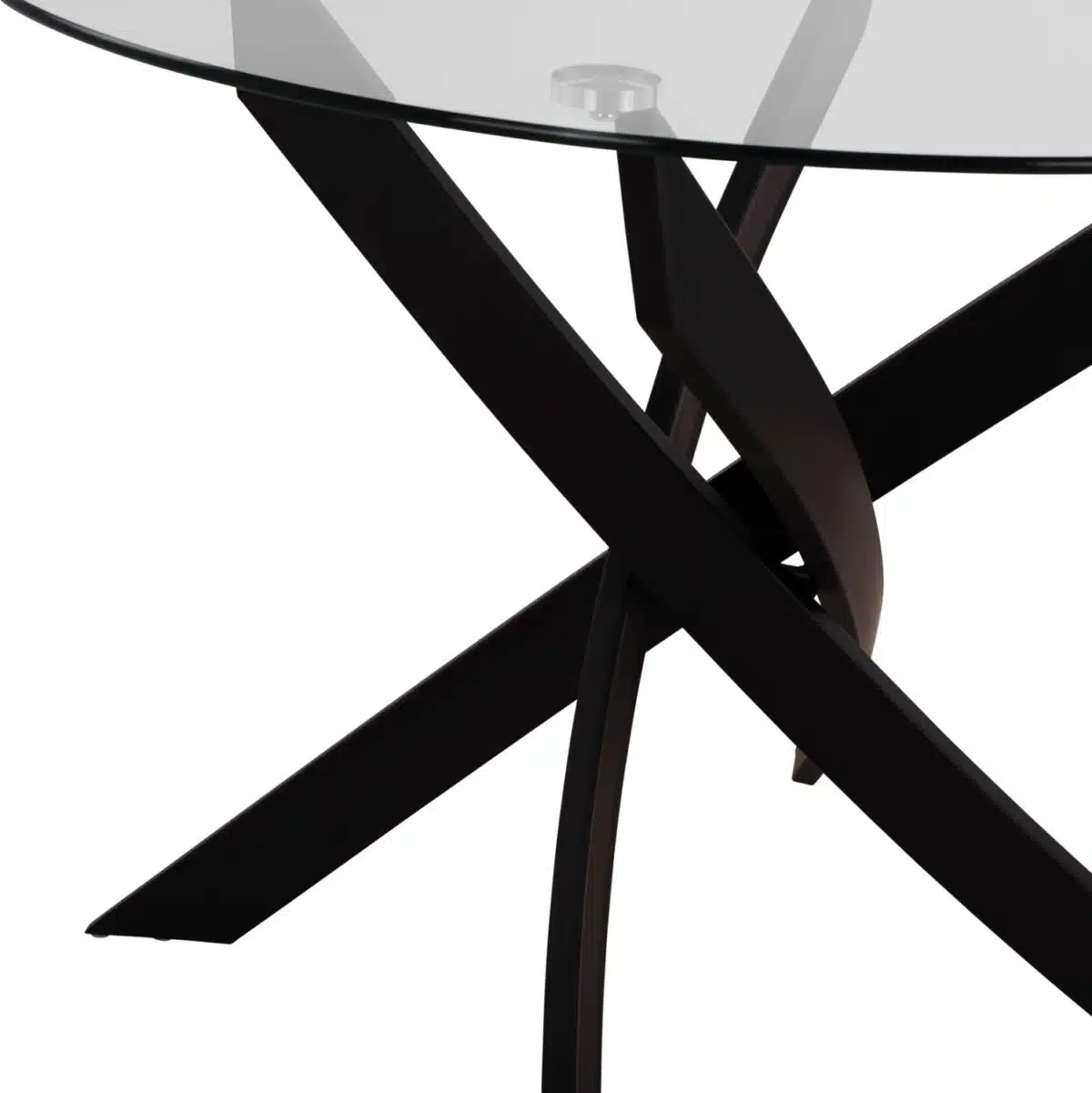 ΣΕΤ ΤΡΑΠΕΖΑΡΙΑΣ 5ΤΜΧ LADY HM21199.04 ΓΥΑΛΙ--ΜΕΤΑΛΛΟ & ΒΕΛΟΥΔΟ ΣΕ ΜΑΥΡΟ - Image 5