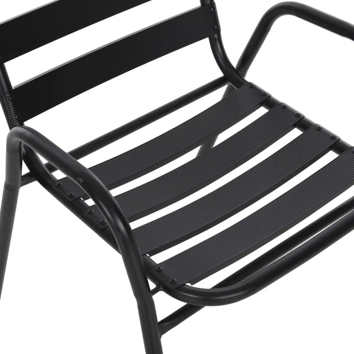 ΣΕΤ ΤΡΑΠΕΖΑΡΙΑΣ 5ΤΜΧ ADAM HM21219.01 ΚΑΡΕΚΛΕΣ ΜΕΤΑΛΛΙΚΕΣ & ΤΡΑΠΕΖΙ 110x60 ΜΑΥΡΟ - Image 4