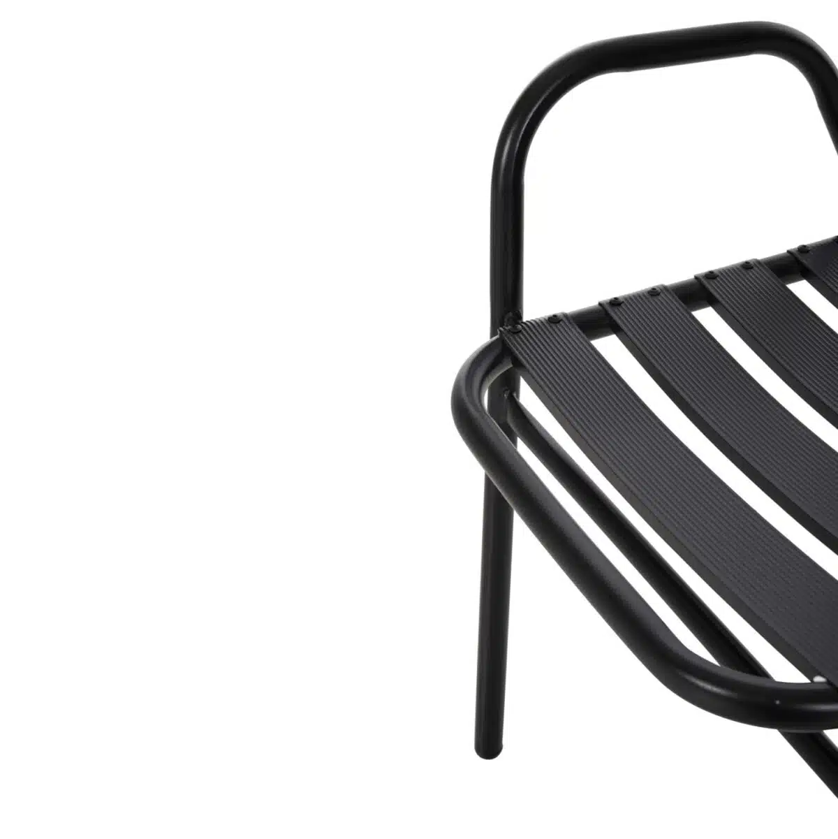 ΣΕΤ ΤΡΑΠΕΖΑΡΙΑΣ 5ΤΜΧ ADAM HM21219.01 ΚΑΡΕΚΛΕΣ ΜΕΤΑΛΛΙΚΕΣ & ΤΡΑΠΕΖΙ 110x60 ΜΑΥΡΟ - Image 5