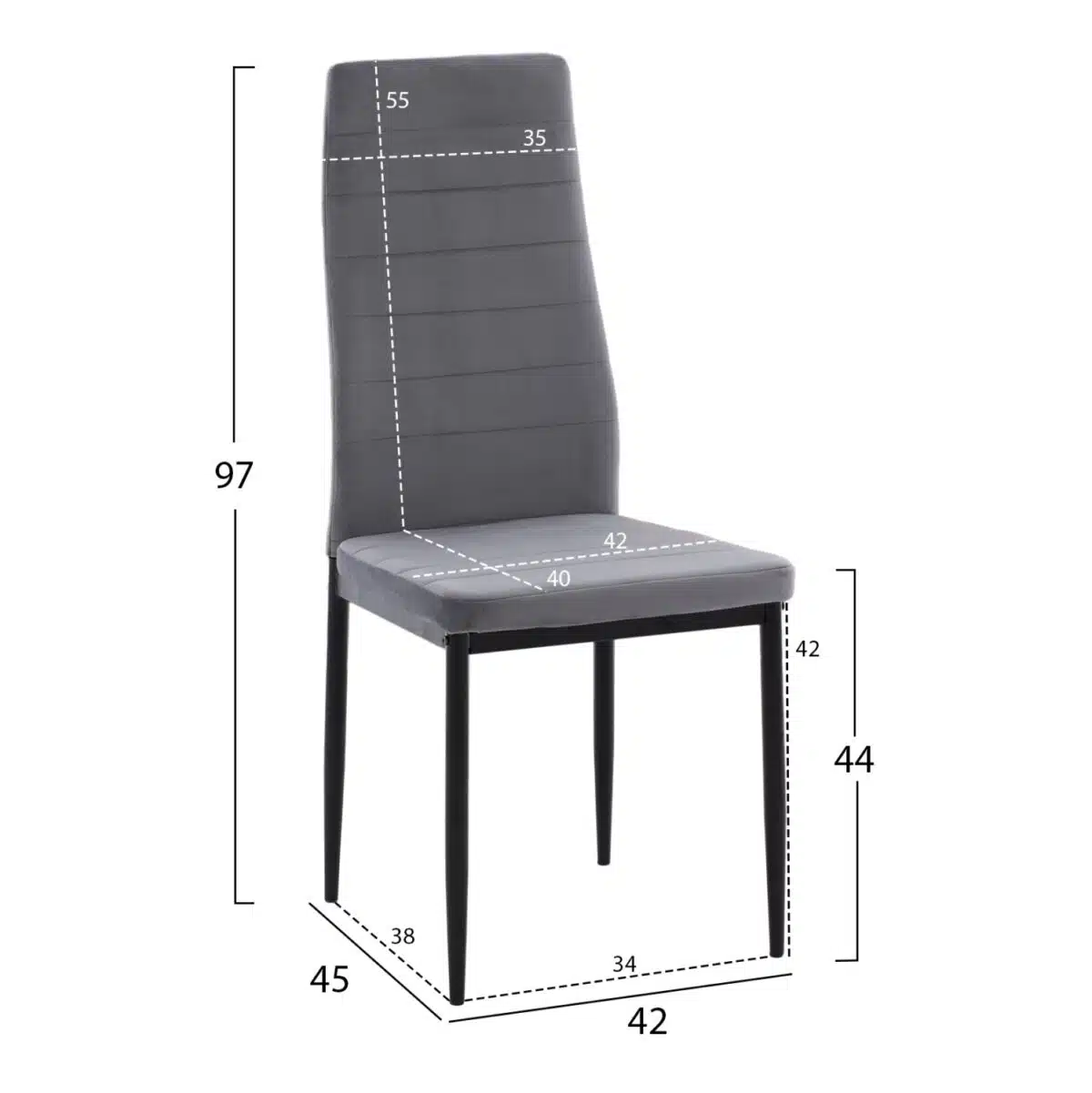 ΣΕΤ ΤΡΑΠΕΖΑΡΙΑΣ 5ΤΜΧ RAVEN HM21224.03 ΚΕΡΑΜΙΚΟ TOP ΓΚΡΙ ΜΑΡΜΑΡΟ--ΒΕΛΟΥΔΟ ΓΚΡΙ - Image 3