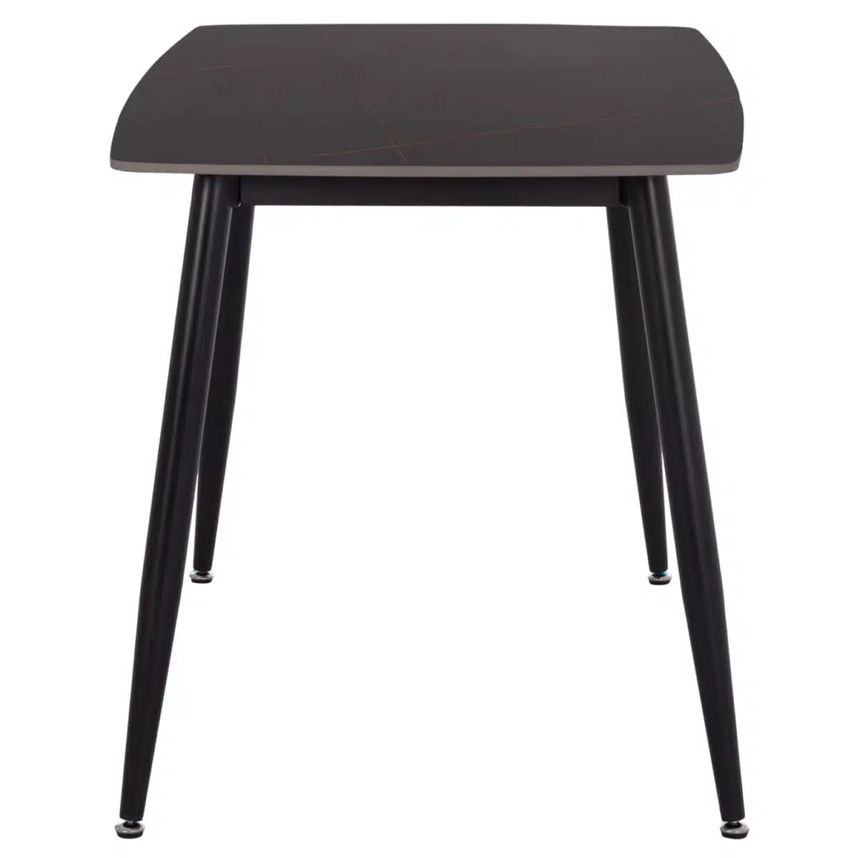 ΣΕΤ ΤΡΑΠΕΖΑΡΙΑΣ 5ΤΜΧ RAVEN HM21264.02 ΚΕΡΑΜΙΚΟ TOP ΜΑΥΡΟ ΜΑΡΜΑΡΟ--ΒΕΛΟΥΔΟ ΣΑΠΙΟ ΜΗΛΟ - Image 4