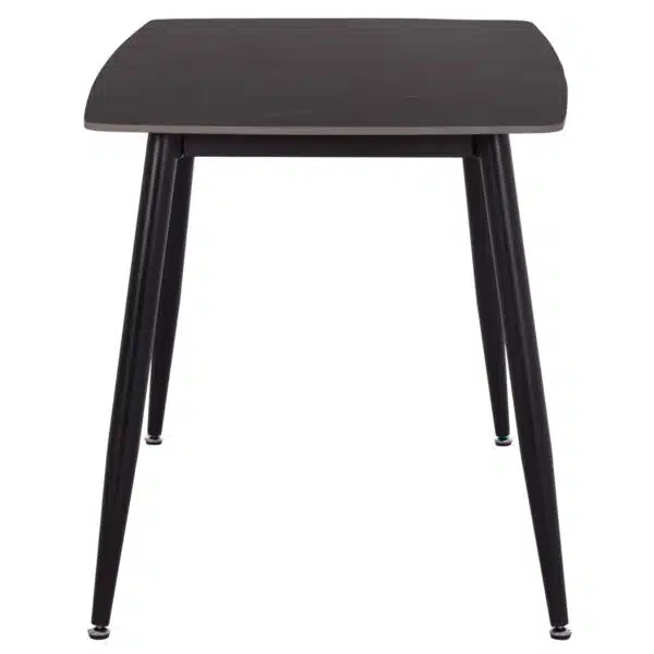 ΣΕΤ ΤΡΑΠΕΖΑΡΙΑΣ 5ΤΜΧ RAVEN HM21265.02 ΚΕΡΑΜΙΚΟ TOP ΜΑΥΡΟ ΜΑΡΜΑΡΟ--ΒΕΛΟΥΔΟ ΚΥΠΑΡΙΣΣΙ - Image 4