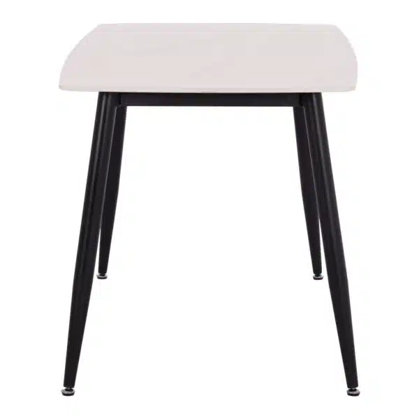 ΣΕΤ ΤΡΑΠΕΖΑΡΙΑΣ 5ΤΜΧ RAVEN HM21266.01 ΚΕΡΑΜΙΚΟ TOP ΛΕΥΚΟ ΜΑΡΜΑΡΟ--ΚΡΕΜ PU - Image 4