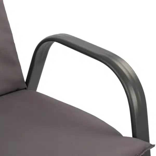 ΣΕΤ ΤΡΑΠΕΖΑΡΙΑΣ 5ΤΜΧ ΚΑΡΕΚΛΕΣ ΜΕ ΜΑΞΙΛΑΡΙ & ΤΡΑΠΕΖΙ 150X90 HM10570.01 ΓΚΡΙ - Image 7