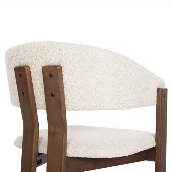 ΣΕΤ ΤΡΑΠΕΖΑΡΙΑΣ 7ΤΜΧ ZARRA HM21338.01 ΤΡΑΠΕΖΙ ΑΠΟ MDF--ΚΑΡΕΚΛΕΣ ΜΕ ΜΠΟΥΚΛΕ ΥΦΑΣΜΑ - Image 6