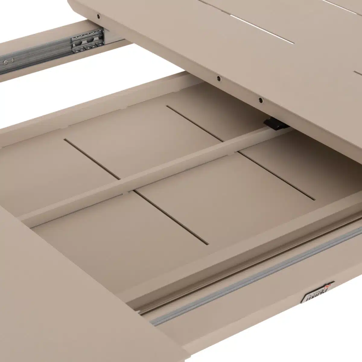 ΣΕΤ ΤΡΑΠΕΖΑΡΙΑΣ ΕΞ.ΧΩΡΟΥ 6 ΘΕΣΕΩΝ ELARA HM10726.05 ΜΠΕΖ ΑΛΟΥΜΙΝΙΟ-ΕΠΕΚΤΕΙΝΟΜΕΝΟ ΤΡΑΠΕΖΙ - Image 5