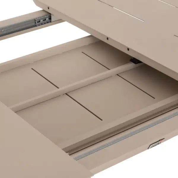 ΣΕΤ ΤΡΑΠΕΖΑΡΙΑΣ ΕΞ.ΧΩΡΟΥ 6 ΘΕΣΕΩΝ ELARA HM10726.05 ΜΠΕΖ ΑΛΟΥΜΙΝΙΟ-ΕΠΕΚΤΕΙΝΟΜΕΝΟ ΤΡΑΠΕΖΙ - Image 5