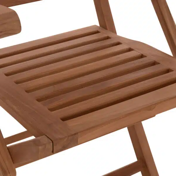 ΣΕΤ ΤΡΑΠΕΖΑΡΙΑΣ CRANDER HM21288 ΤΡΑΠΕΖΙ & 6 ΠΟΛΥΘΡΟΝΕΣ ΠΤΥΣΣΟΜΕΝΕΣ-ΤΕΑΚ - Image 5