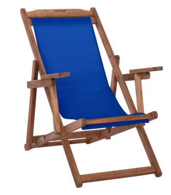 ΣΕΖΛΟΝΓΚ ΜΕ ΜΠΡΑΤΣΑ ΛΗΜΝΟΣ & PVC ΜΠΛΕ HM11708.01T ΞΥΛΟ ΟΞΙΑΣ ΚΑΡΥΔΙ 62.5x97x105Υεκ