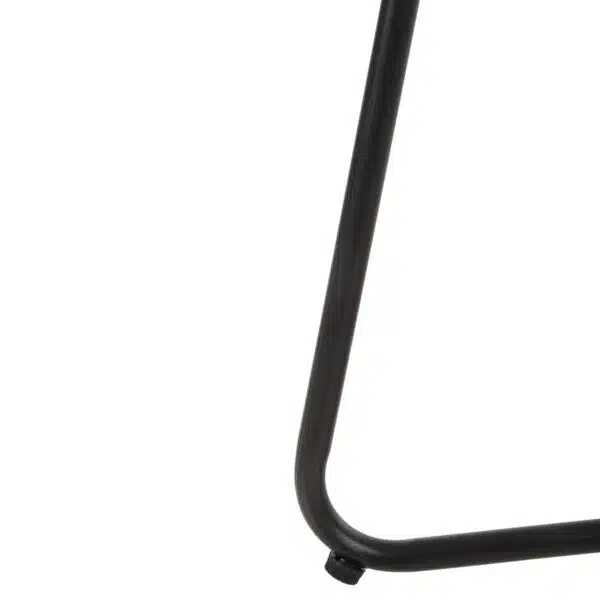 ΤΡΑΠΕΖΑΚΙ GERRY HM5717.11 ΜΕ WICKER ΜΠΕΖ-ΜΑΥΡΟ ΜΕΤΑΛ.ΣΚΕΛΕΤΟ 50x50x47,5Υεκ. - Image 7