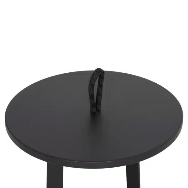 ΤΡΑΠΕΖΙ ΒΟΗΘΗΤΙΚΟ ΕΞ.ΧΩΡΟΥ MINO HM6432.01 ΑΛΟΥΜΙΝΙΟ & ΣΧΟΙΝΙ ΓΚΡΙ Φ47x53Υεκ - Image 7