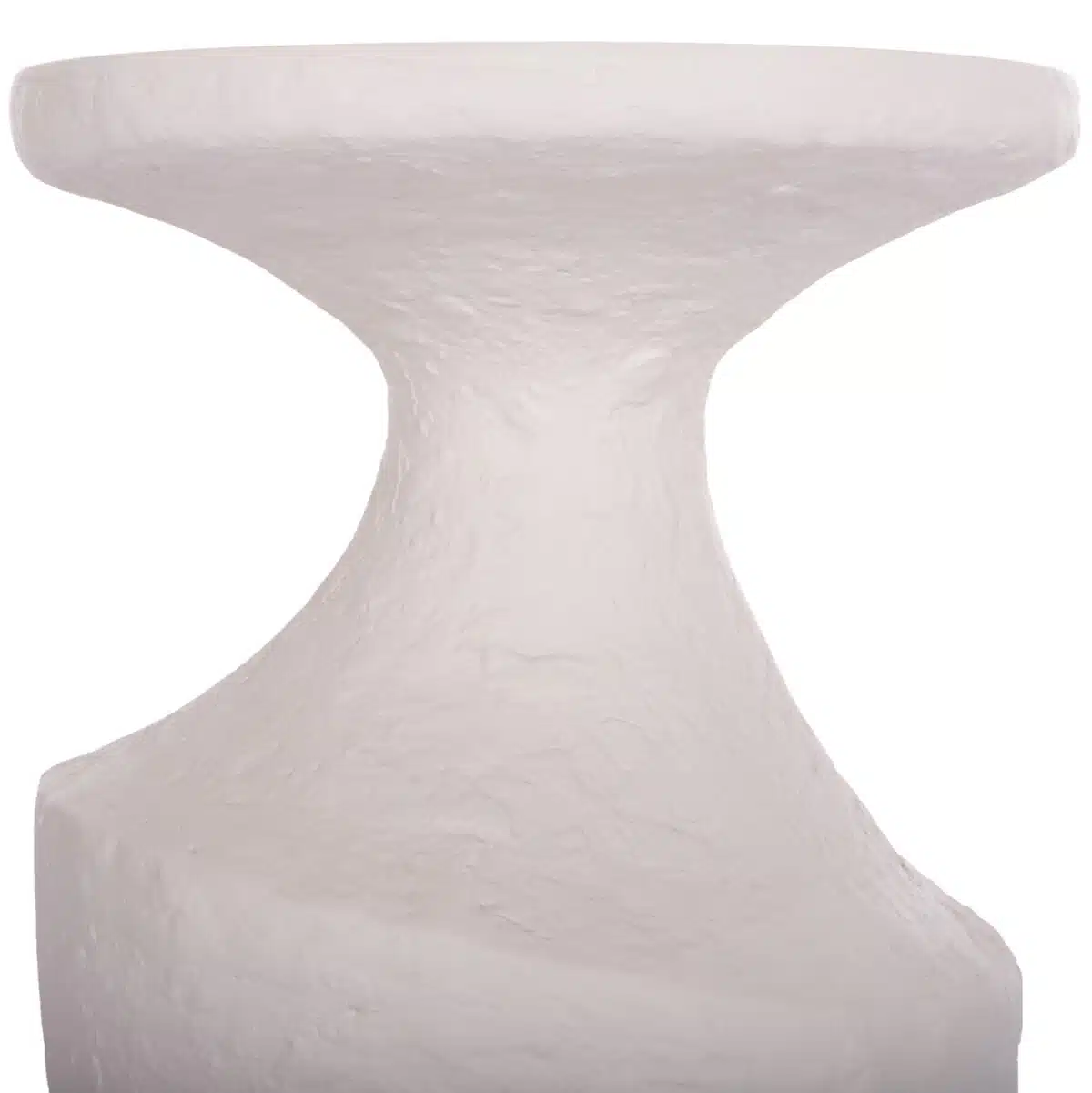 Rebon L Βοηθητικό Τραπέζι Fiber Cement Λευκό Φ40x56.5cm - Image 5