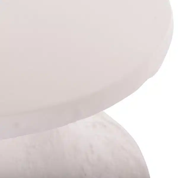 Rebon L Βοηθητικό Τραπέζι Fiber Cement Λευκό Φ40x56.5cm - Image 9