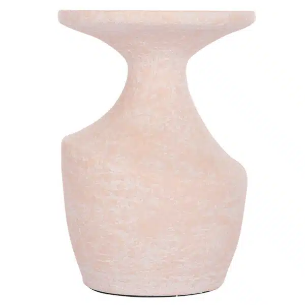 Rebon L Βοηθητικό Τραπέζι Fiber Cement Σομόν Φ40x56.5cm - Image 3