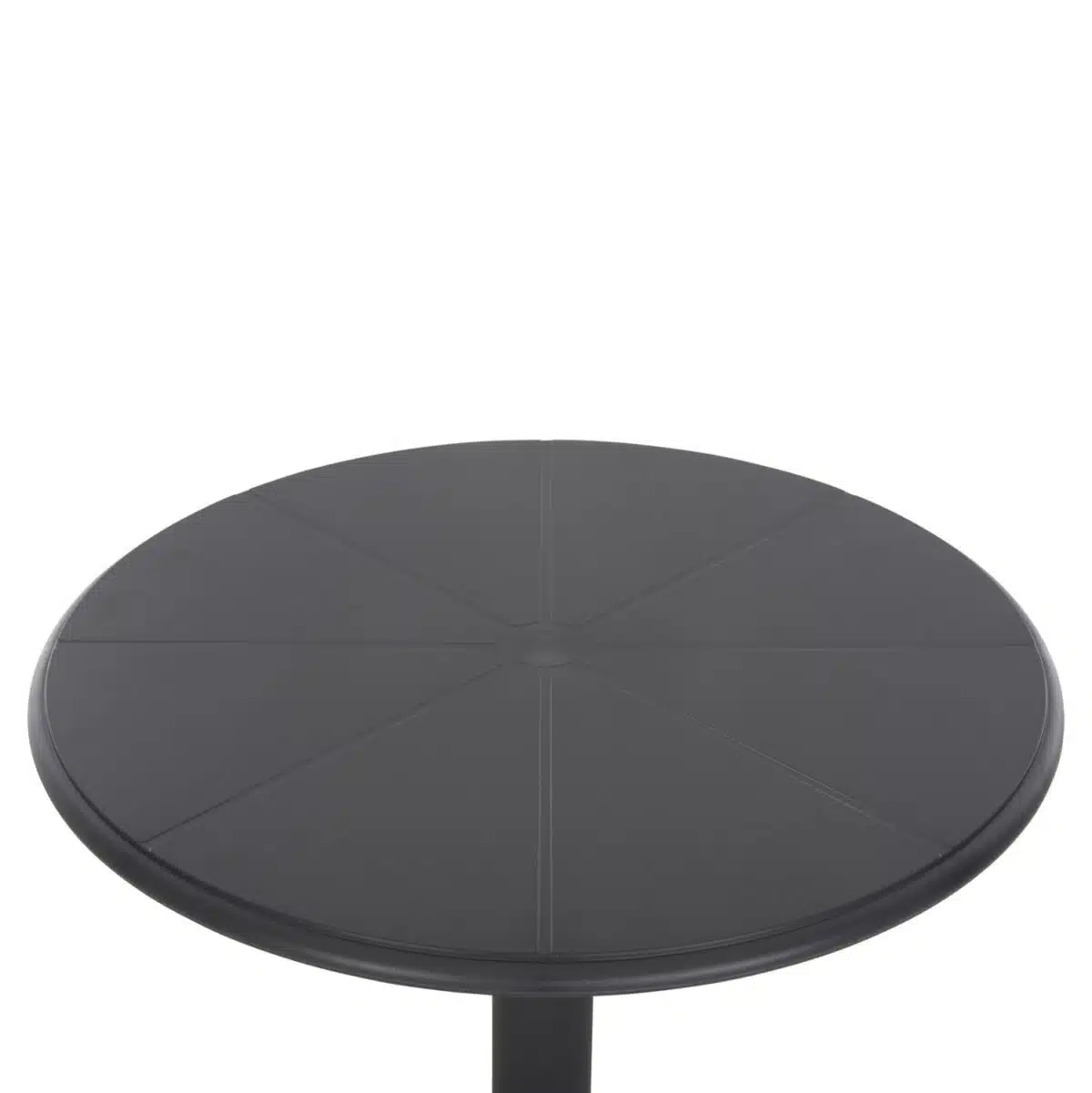 ΤΡΑΠΕΖΙ ΠΟΛΥΠΡΟΠΥΛΕΝΙΟΥ ΣΤΡΟΓΓΥΛΟ TERRIN HM6124.20 ΓΚΡΙ Φ61x77Υεκ. - Image 4