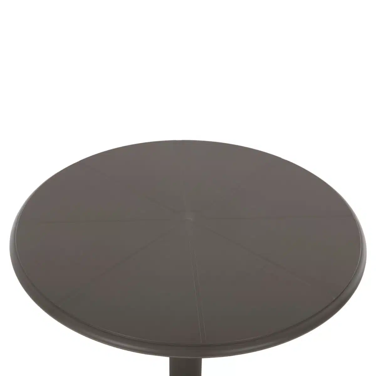 ΤΡΑΠΕΖΙ ΠΟΛΥΠΡΟΠΥΛΕΝΙΟΥ ΣΤΡΟΓΓΥΛΟ TERRIN HM6124.15 OLIVE GREEN Φ60x75Υεκ. - Image 4