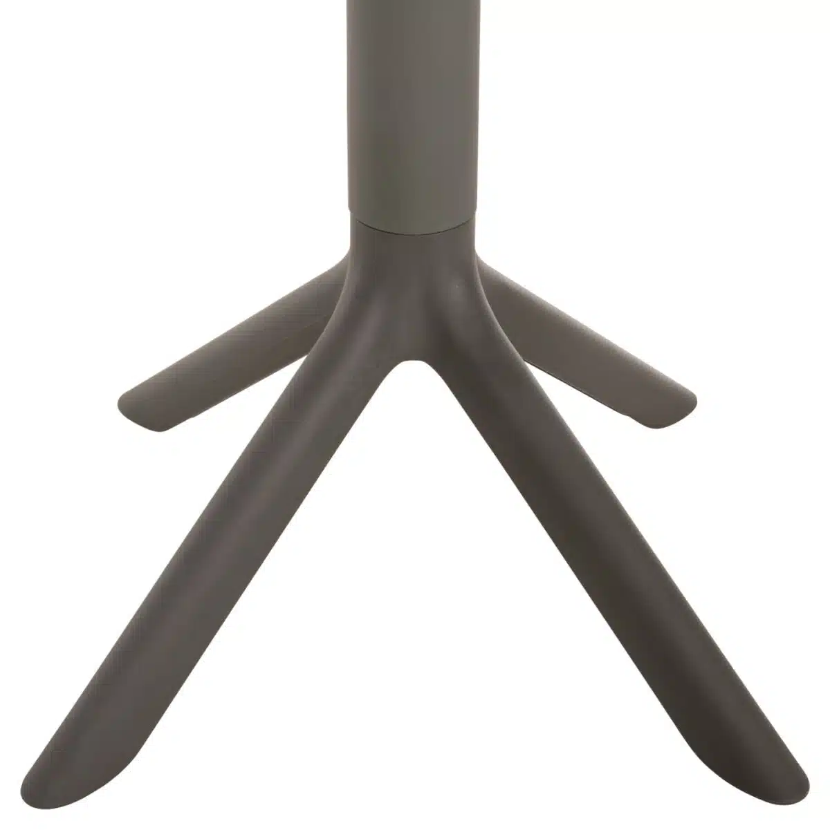 ΤΡΑΠΕΖΙ ΠΟΛΥΠΡΟΠΥΛΕΝΙΟΥ ΣΤΡΟΓΓΥΛΟ TERRIN HM6124.15 OLIVE GREEN Φ60x75Υεκ. - Image 5