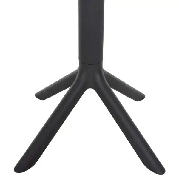 ΤΡΑΠΕΖΙ ΠΟΛΥΠΡΟΠΥΛΕΝΙΟΥ ΣΤΡΟΓΓΥΛΟ TERRIN HM6124.20 ΓΚΡΙ Φ61x77Υεκ. - Image 5