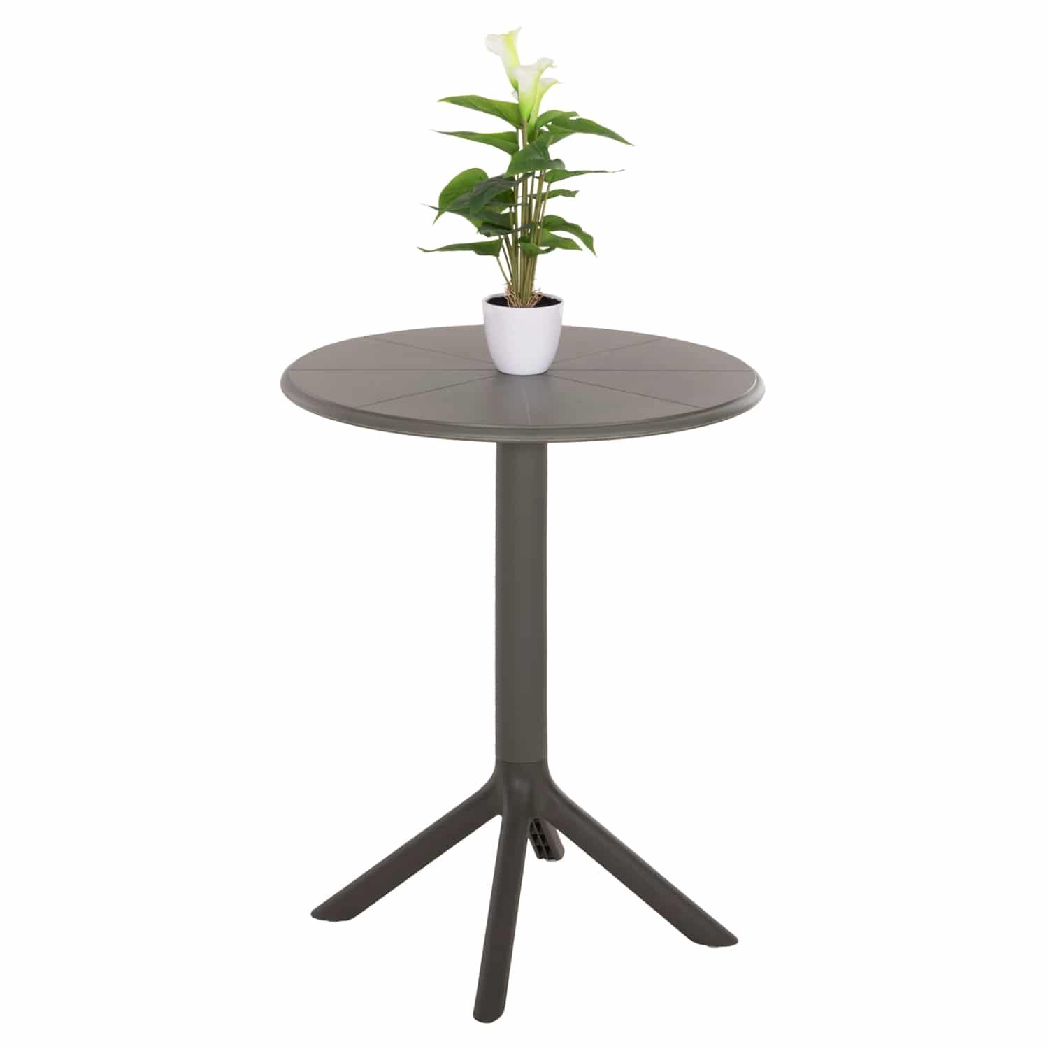 ΤΡΑΠΕΖΙ ΠΟΛΥΠΡΟΠΥΛΕΝΙΟΥ ΣΤΡΟΓΓΥΛΟ TERRIN HM6124.15 OLIVE GREEN Φ60x75Υεκ. ΤΡΑΠΕΖΙ ΠΟΛΥΠΡΟΠΥΛΕΝΙΟΥ ΣΤΡΟΓΓΥΛΟ TERRIN HM6124.15 OLIVE GREEN Φ60x75Υεκ.
