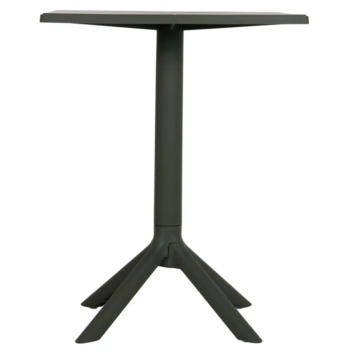 ΤΡΑΠΕΖΙ ΠΟΛΥΠΡΟΠΥΛΕΝΙΟΥ ΤΕΤΡΑΓΩΝΟ TERRIN HM6125.15 DARK OLIVE 60x60x75Υεκ. - Image 4