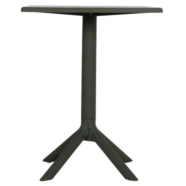 ΤΡΑΠΕΖΙ ΠΟΛΥΠΡΟΠΥΛΕΝΙΟΥ ΤΕΤΡΑΓΩΝΟ TERRIN HM6125.15 DARK OLIVE 60x60x75Υεκ. - Image 4