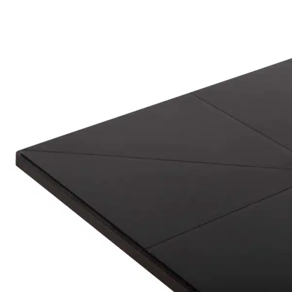 ΤΡΑΠΕΖΙ ΠΟΛΥΠΡΟΠΥΛΕΝΙΟΥ ΤΕΤΡΑΓΩΝΟ TERRIN HM6125.12 ΜΑΥΡΟ 60,5x60,5x76,5Υεκ. - Image 5