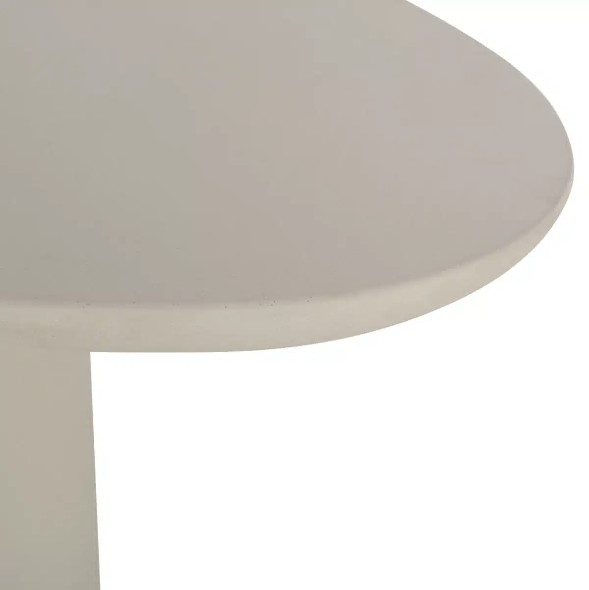 ΤΡΑΠΕΖΙ ΤΡΑΠΕΖΑΡΙΑΣ ΟΒΑΛ BRECCAN HM6577.02 ΜΠΕΖ FIBER CEMENT 240x100x75Υεκ. - Image 5